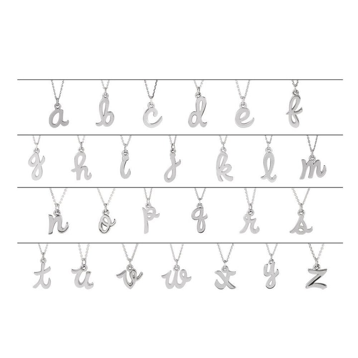 14K Petite Initial Charm