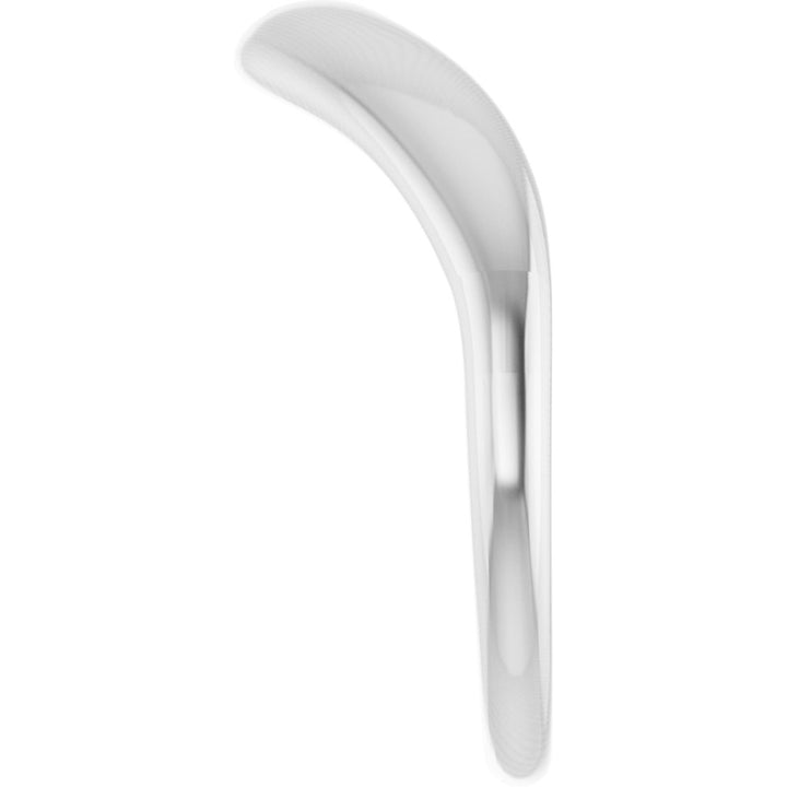 14K Polished Contour Band
