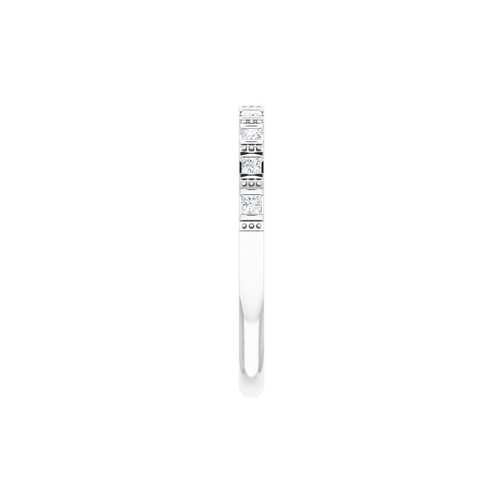 14K Princess-Cut Diamond Anniversary Band