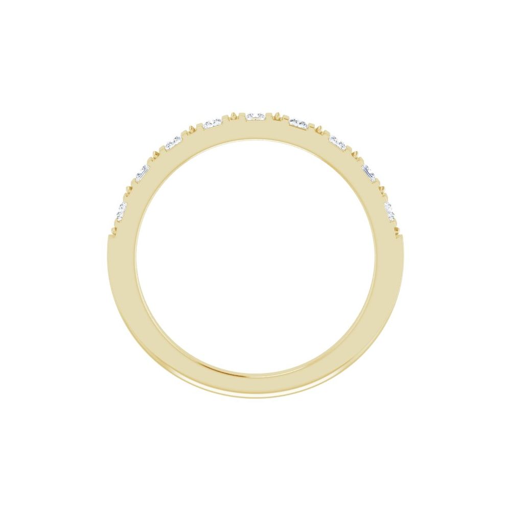 14K Princess-Cut Diamond Anniversary Band