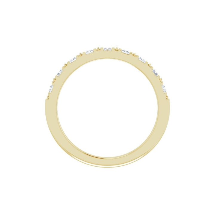 14K Princess-Cut Diamond Anniversary Band