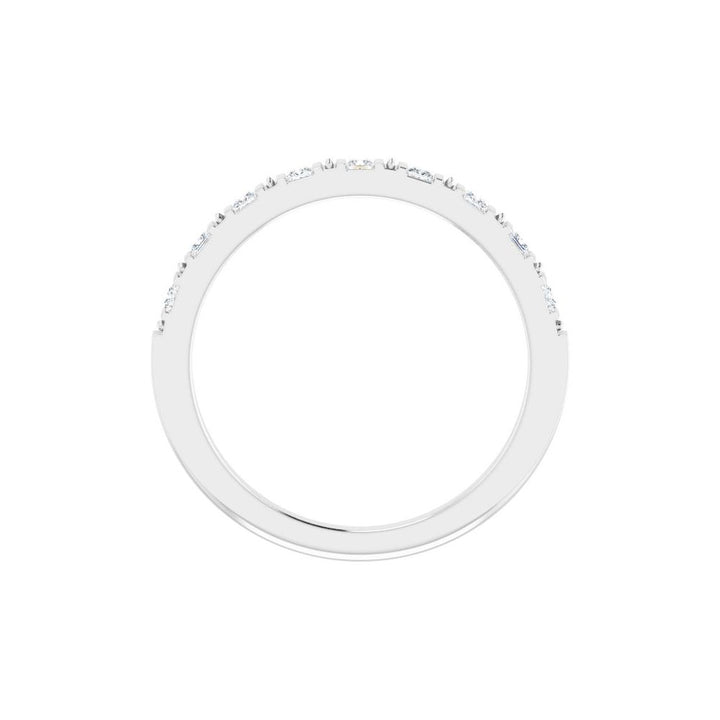 14K Princess-Cut Diamond Anniversary Band