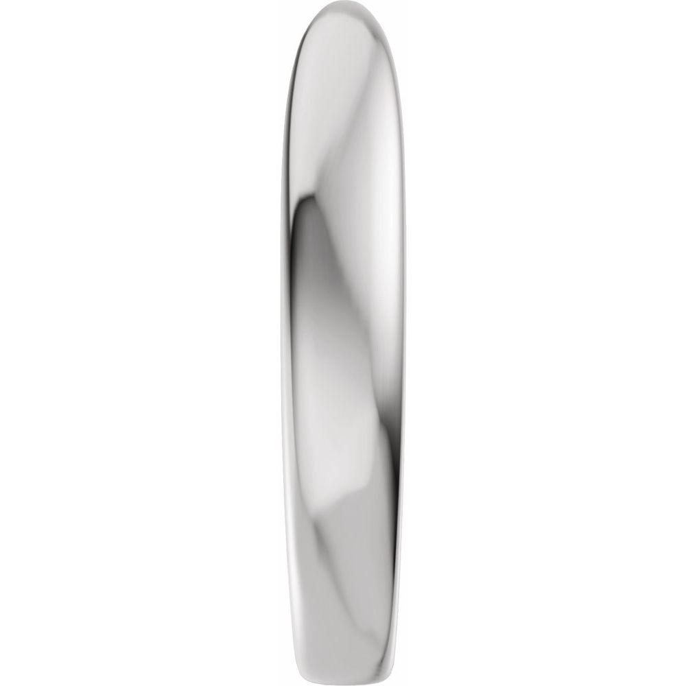 14K Reverse Tapered Open Band