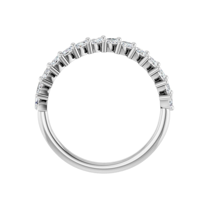 14K Slanted Marquise Diamond Anniversary Band-Embark Fine Jewelry
