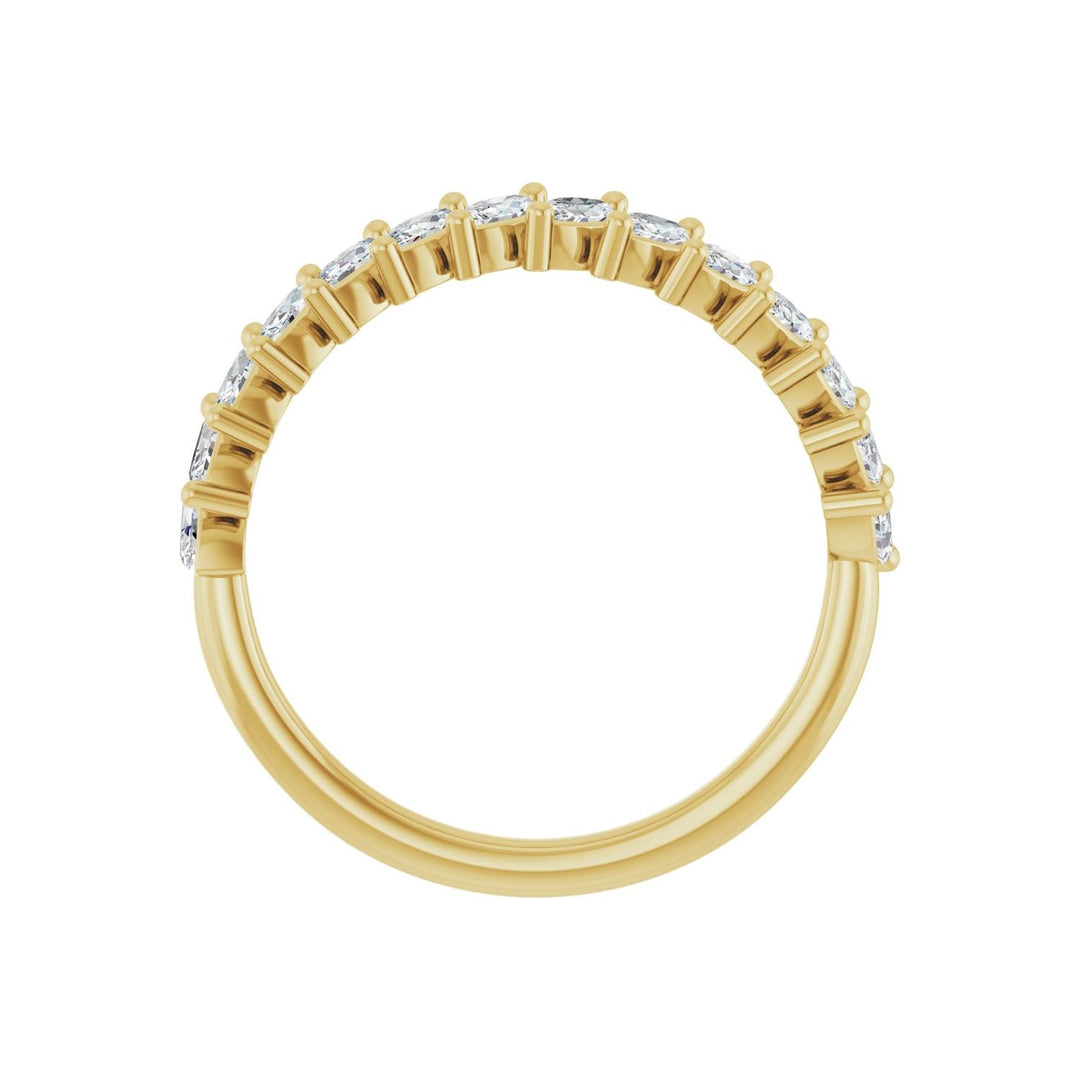 14K Slanted Marquise Diamond Anniversary Band-Embark Fine Jewelry
