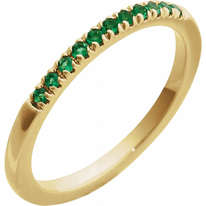 14K Stackable Birthstone Ring