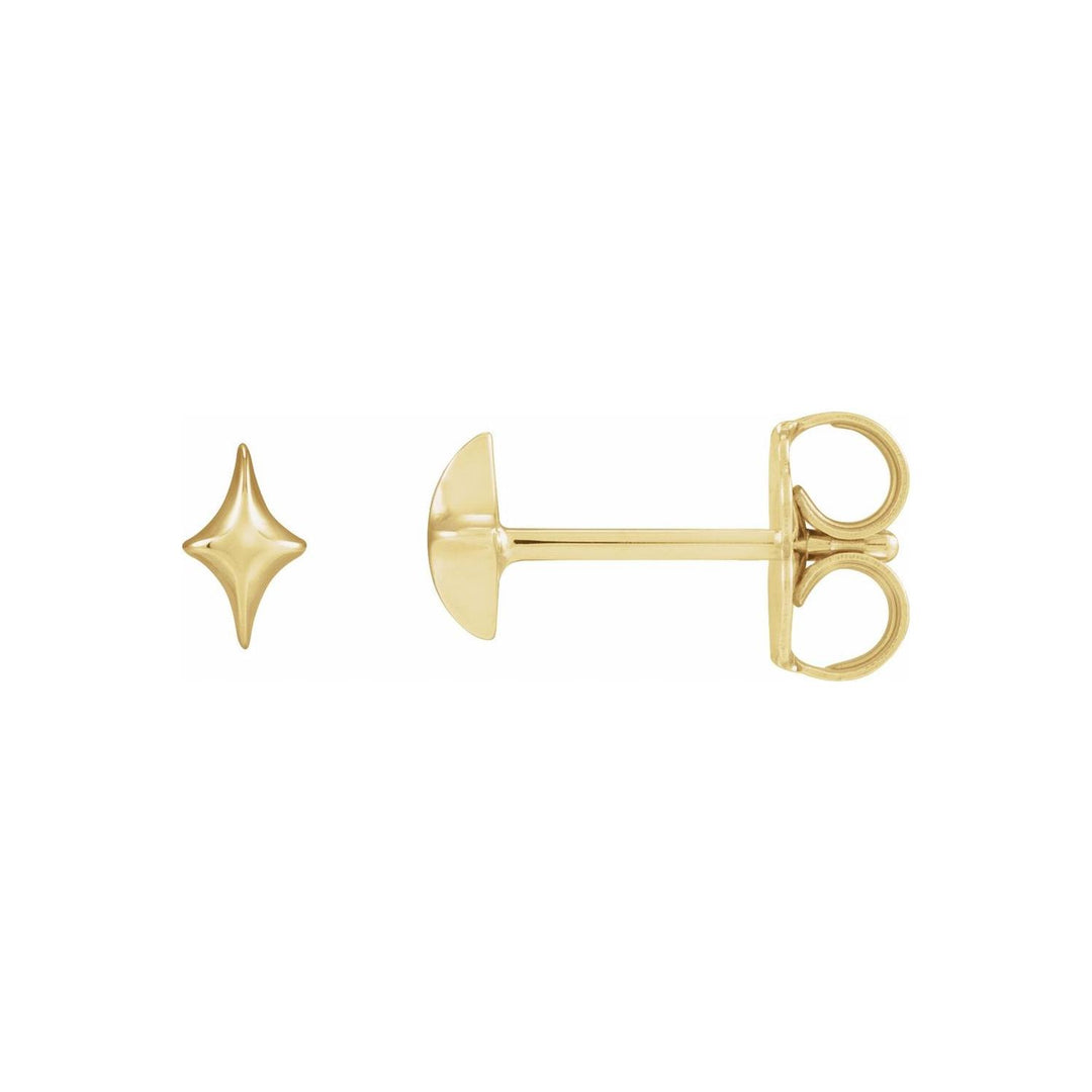 14K Star Stud
