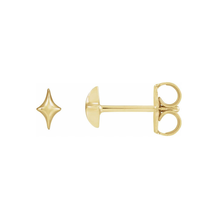 14K Star Stud