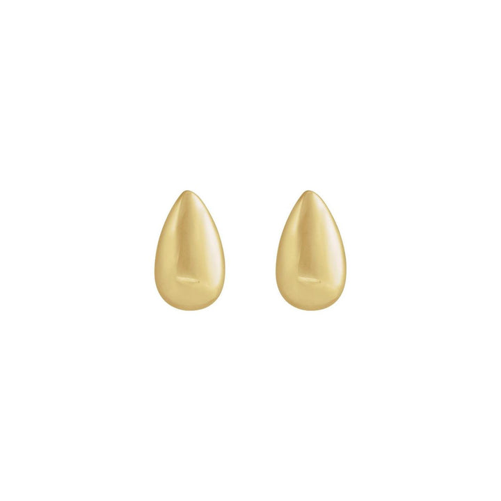 14K Teardrop Stud