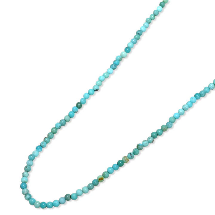 14K Turquoise Bead Necklace-Embark Fine Jewelry