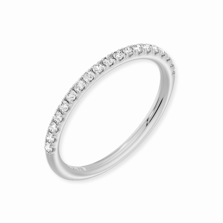 14K Split Prong Lab Grown Diamond Anniversary Band