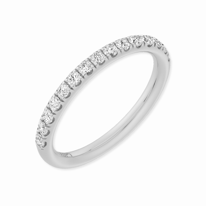 14K Split Prong Lab Grown Diamond Anniversary Band