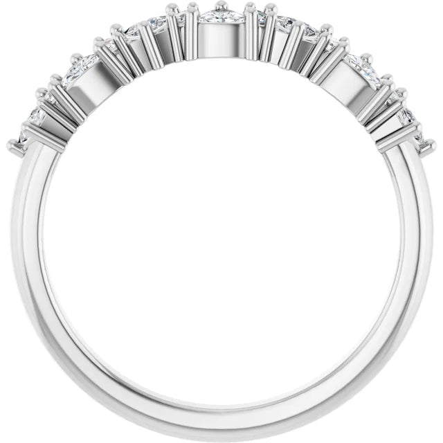 14K 1/2 CTW Natural Diamond Anniversary Band