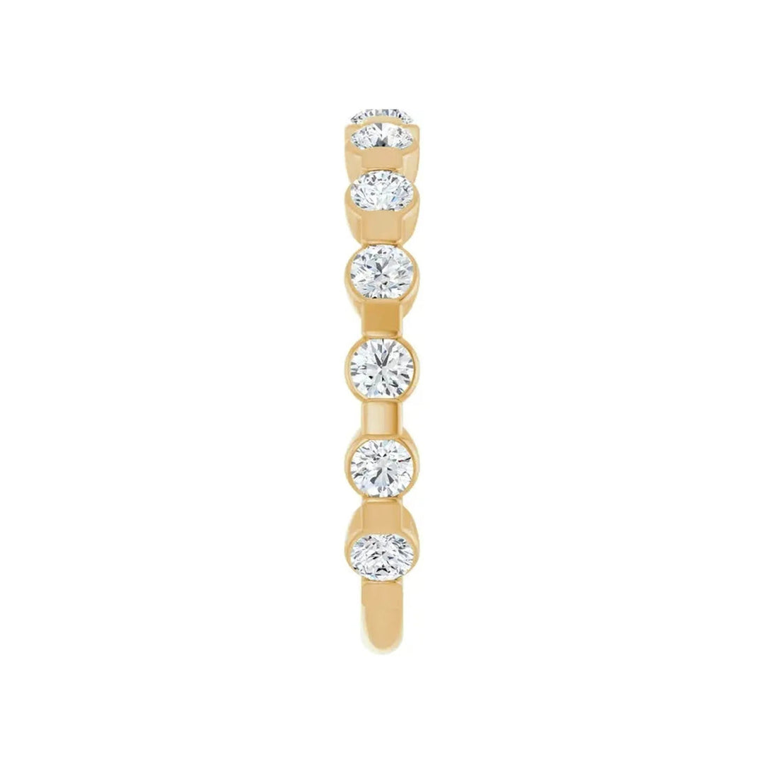14K 1/2 CTW Diamond Bar-Set Anniversary Band-Embark Fine Jewelry