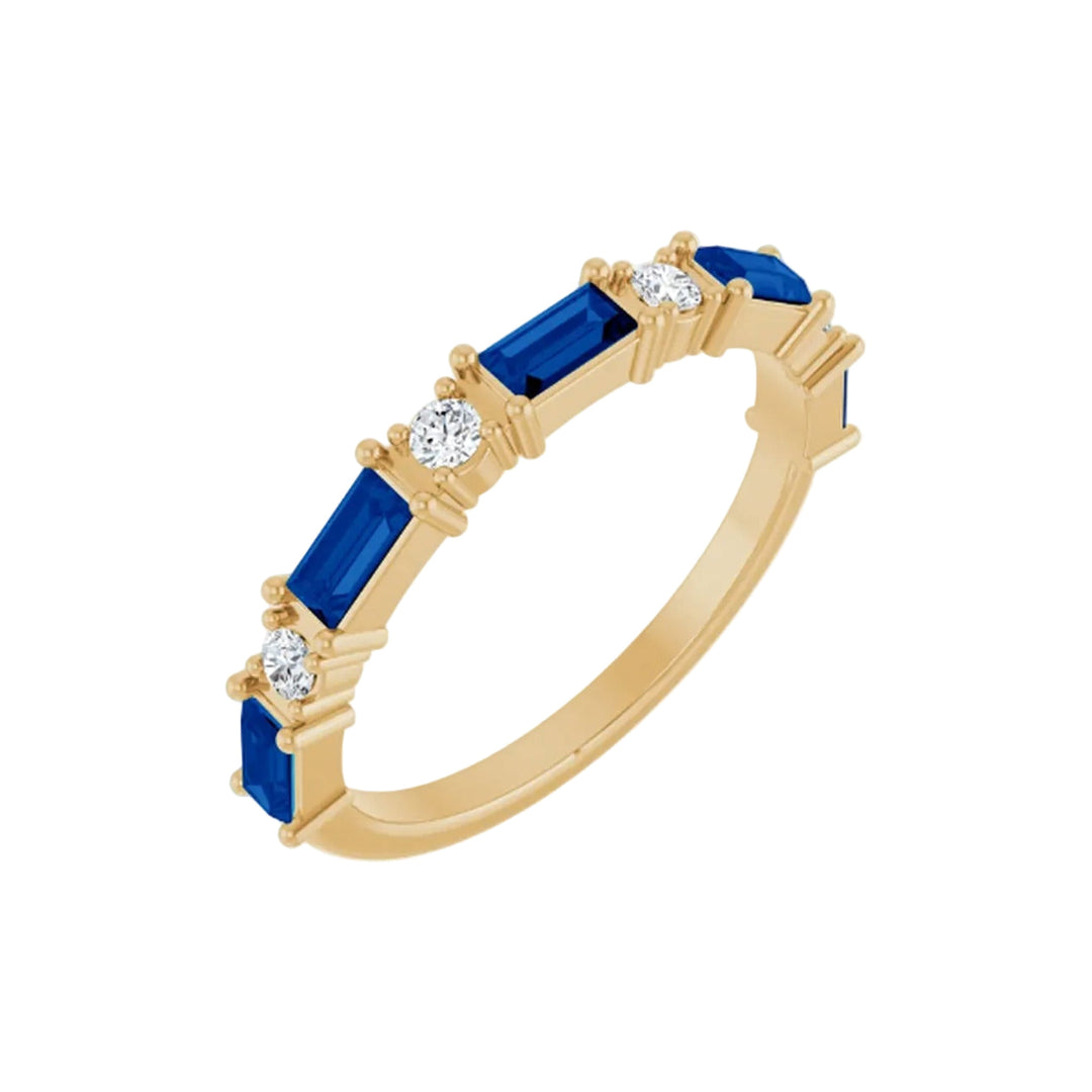 14K Birthstone &amp; Diamond Birthstone Ring-Embark Fine Jewelry