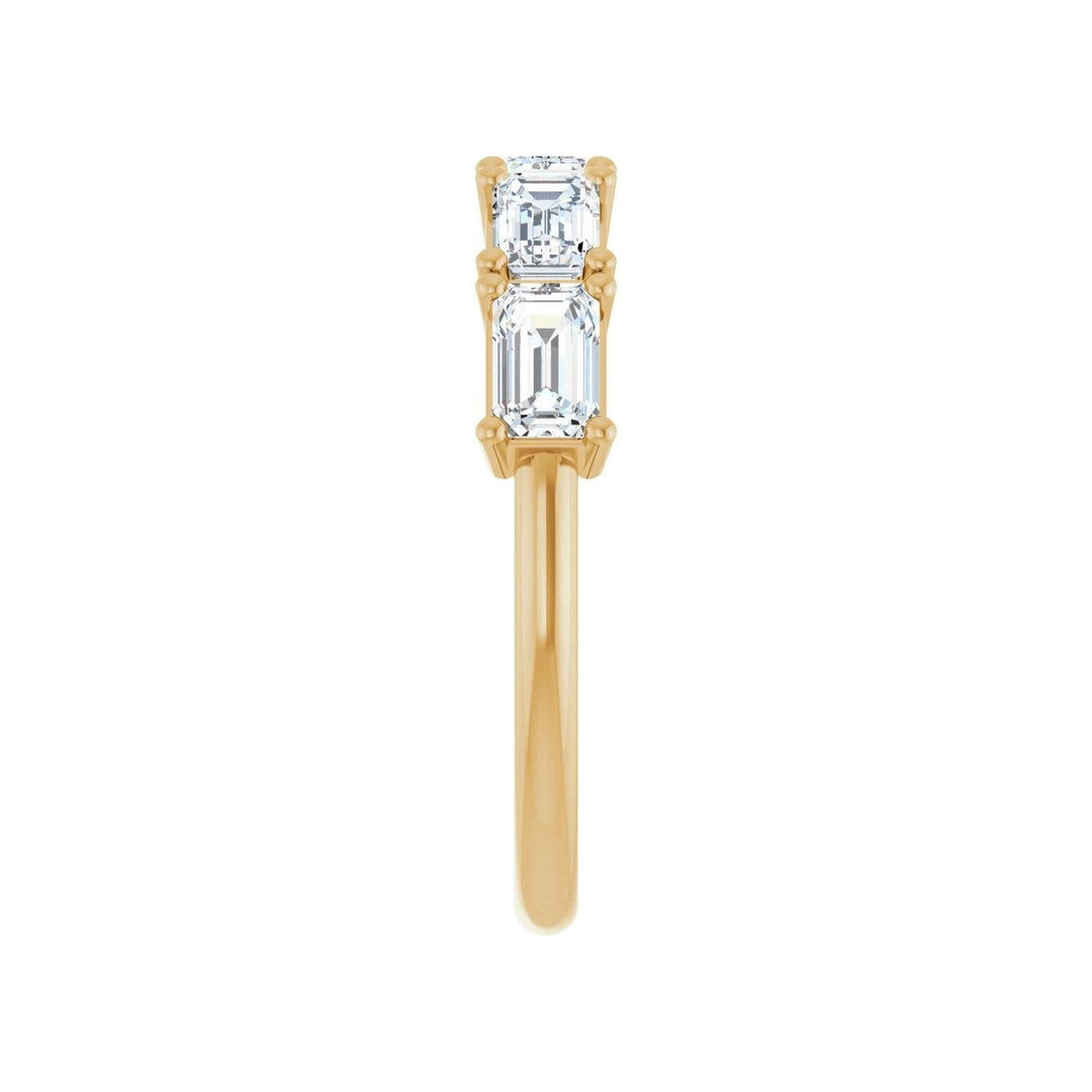 14K East West Emerald-Cut Diamond Anniversary Band-Embark Fine Jewelry