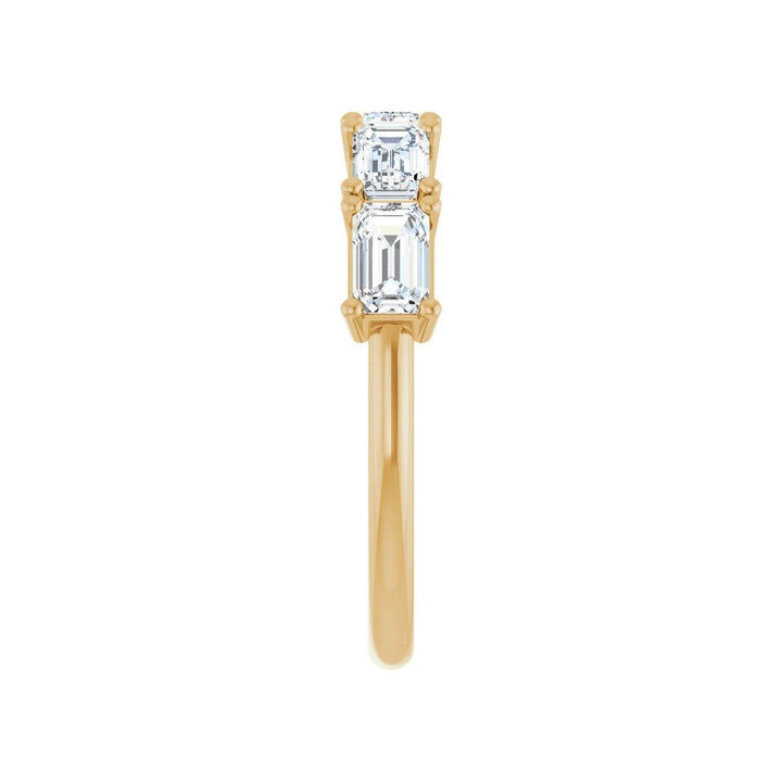 14K East West Emerald-Cut Diamond Anniversary Band-Embark Fine Jewelry