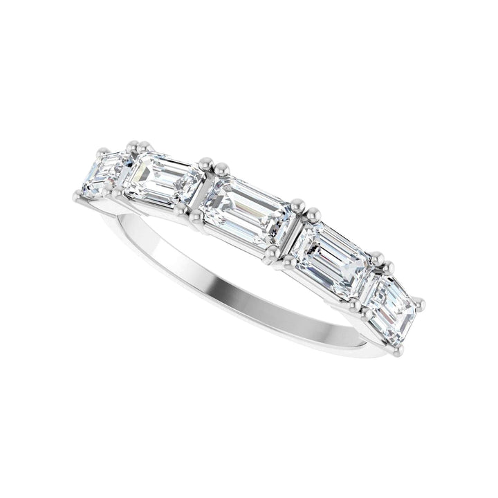 14K East West Emerald-Cut Diamond Anniversary Band-Embark Fine Jewelry