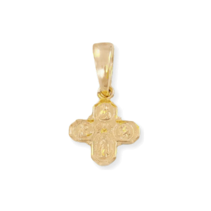 14K Four-Way Cross Medal-Embark Fine Jewelry