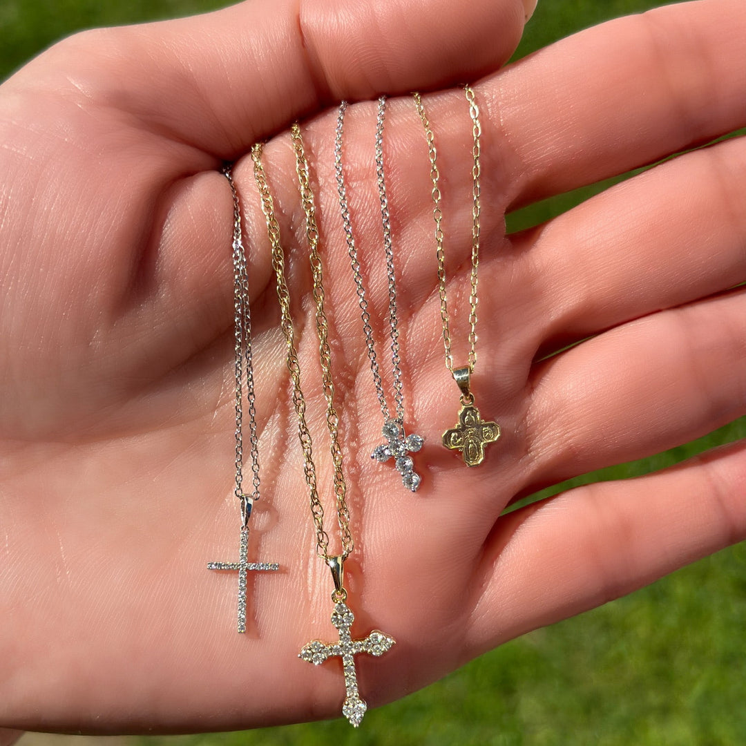 14K Four-Way Cross Medal-Embark Fine Jewelry