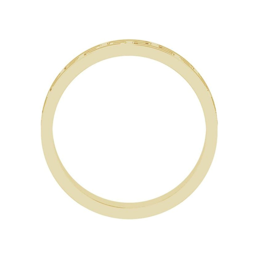 14K Greek Key Flat Band-Embark Fine Jewelry