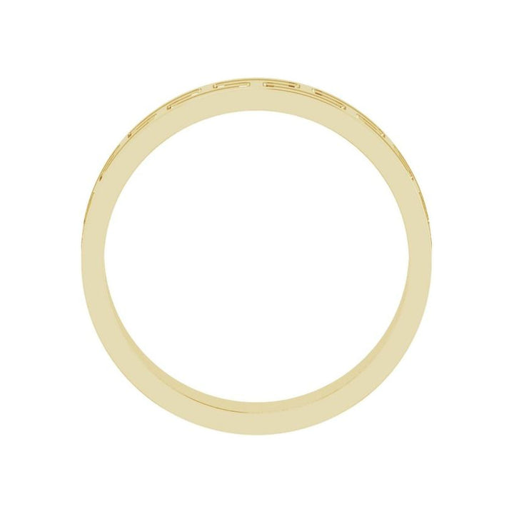 14K Greek Key Flat Band-Embark Fine Jewelry