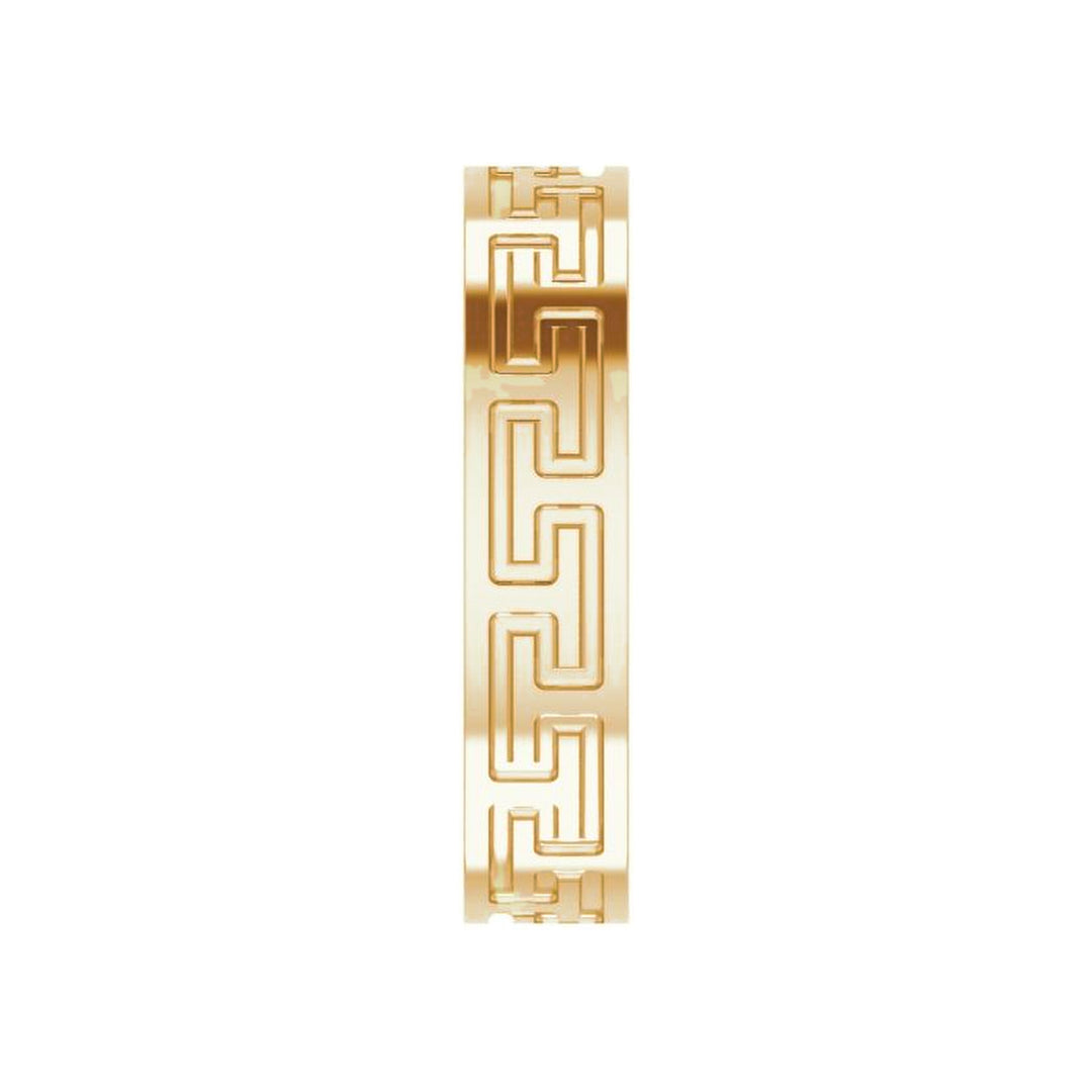 14K Greek Key Flat Band-Embark Fine Jewelry