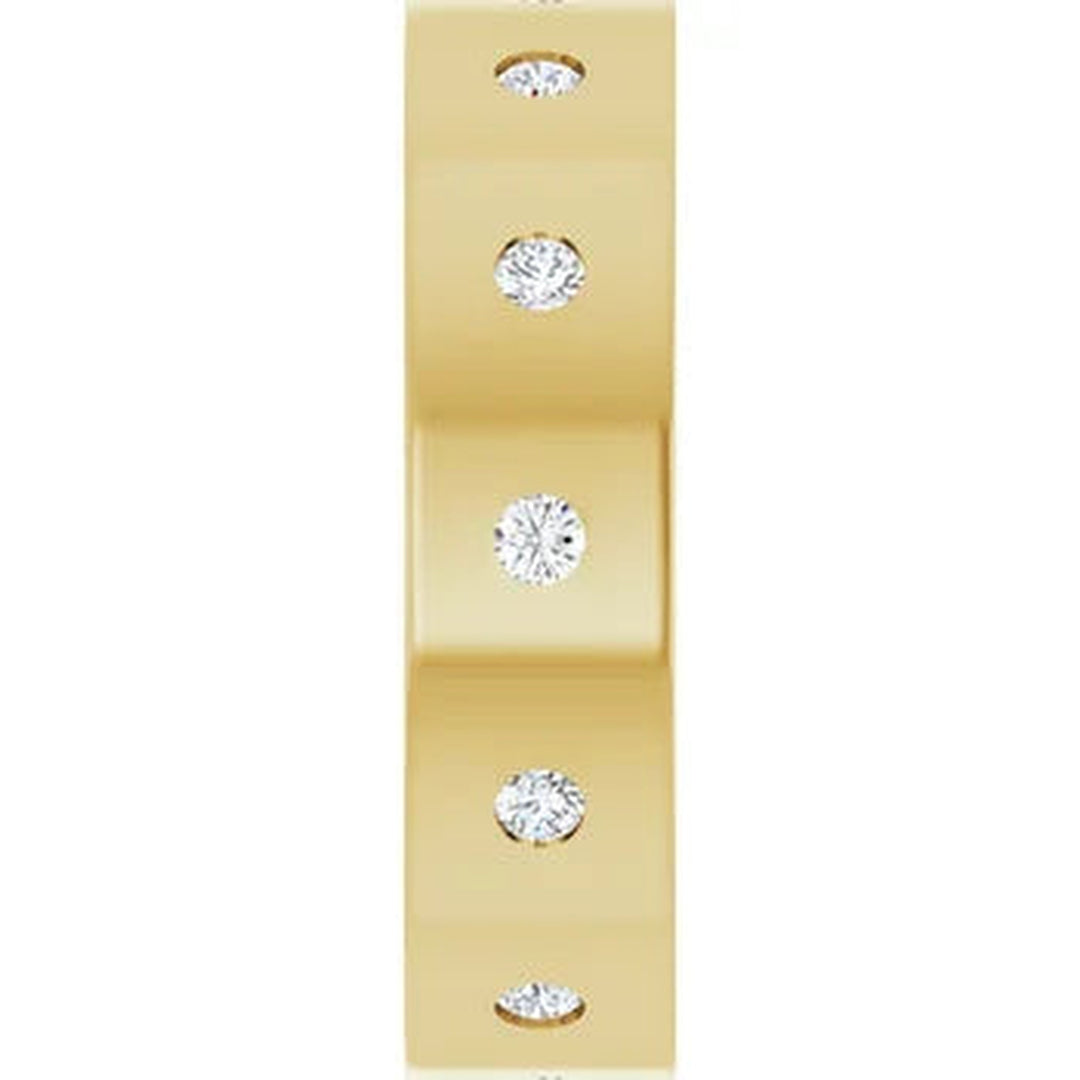 14K Gypsy-Set Diamond Band-Embark Fine Jewelry