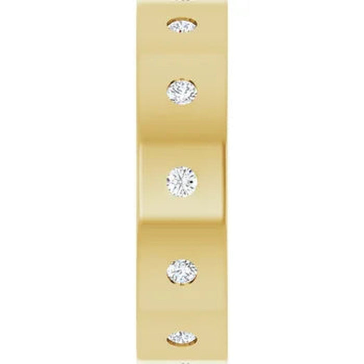 14K Gypsy-Set Diamond Band-Embark Fine Jewelry