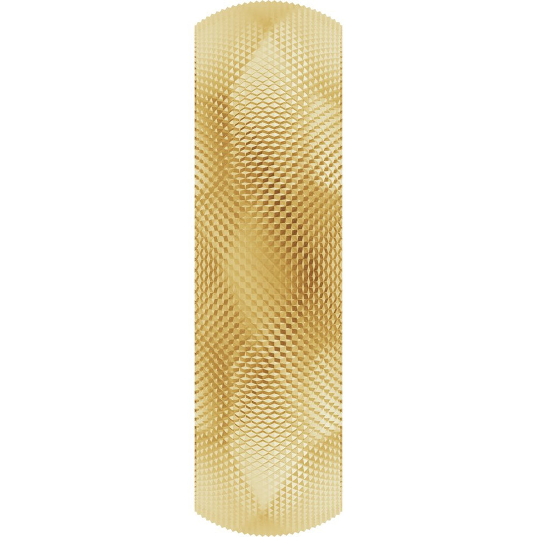 14K Half Round Knurl Design Band-Embark Fine Jewelry