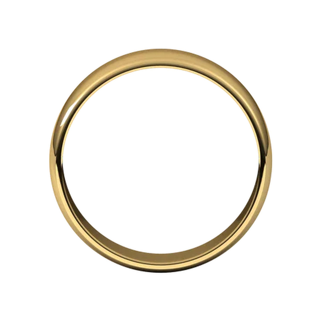 14K Half Round Lightweight Band-Embark Fine Jewelry