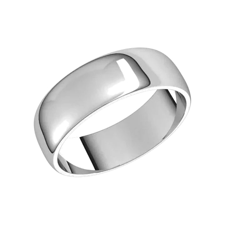 14K Half Round Lightweight Band-Embark Fine Jewelry