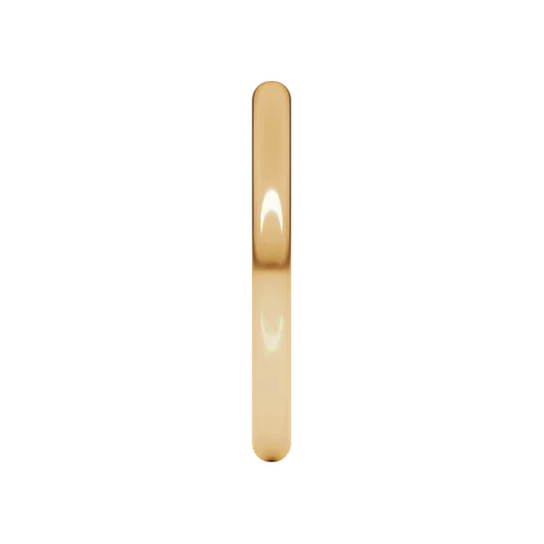 14K Half Round Lightweight Band-Embark Fine Jewelry