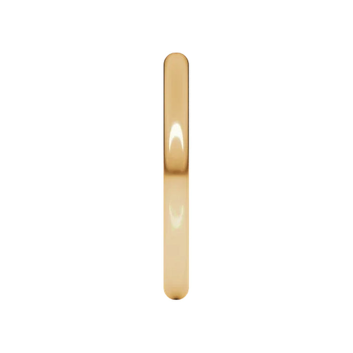 14K Half Round Lightweight Band-Embark Fine Jewelry