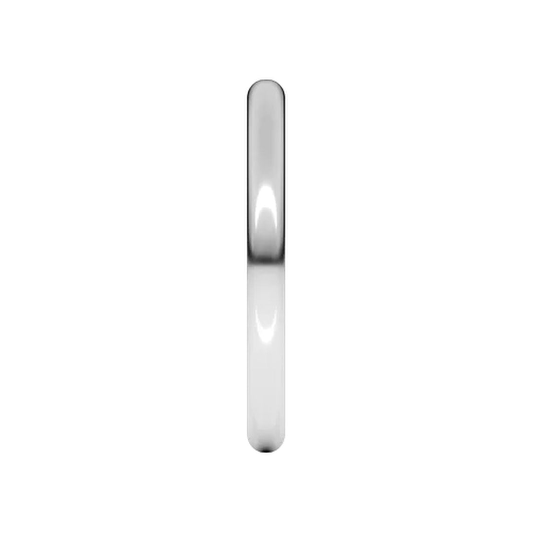 14K Half Round Lightweight Band-Embark Fine Jewelry