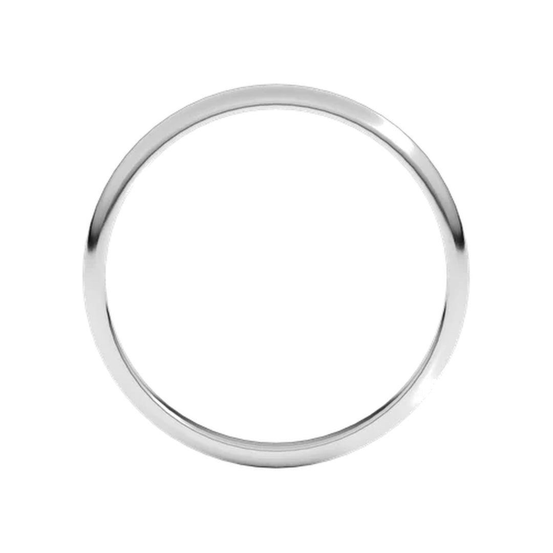 14K Half Round Lightweight Band-Embark Fine Jewelry