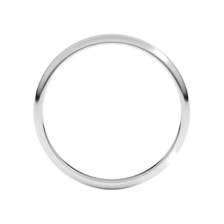 14K Half Round Lightweight Band-Embark Fine Jewelry