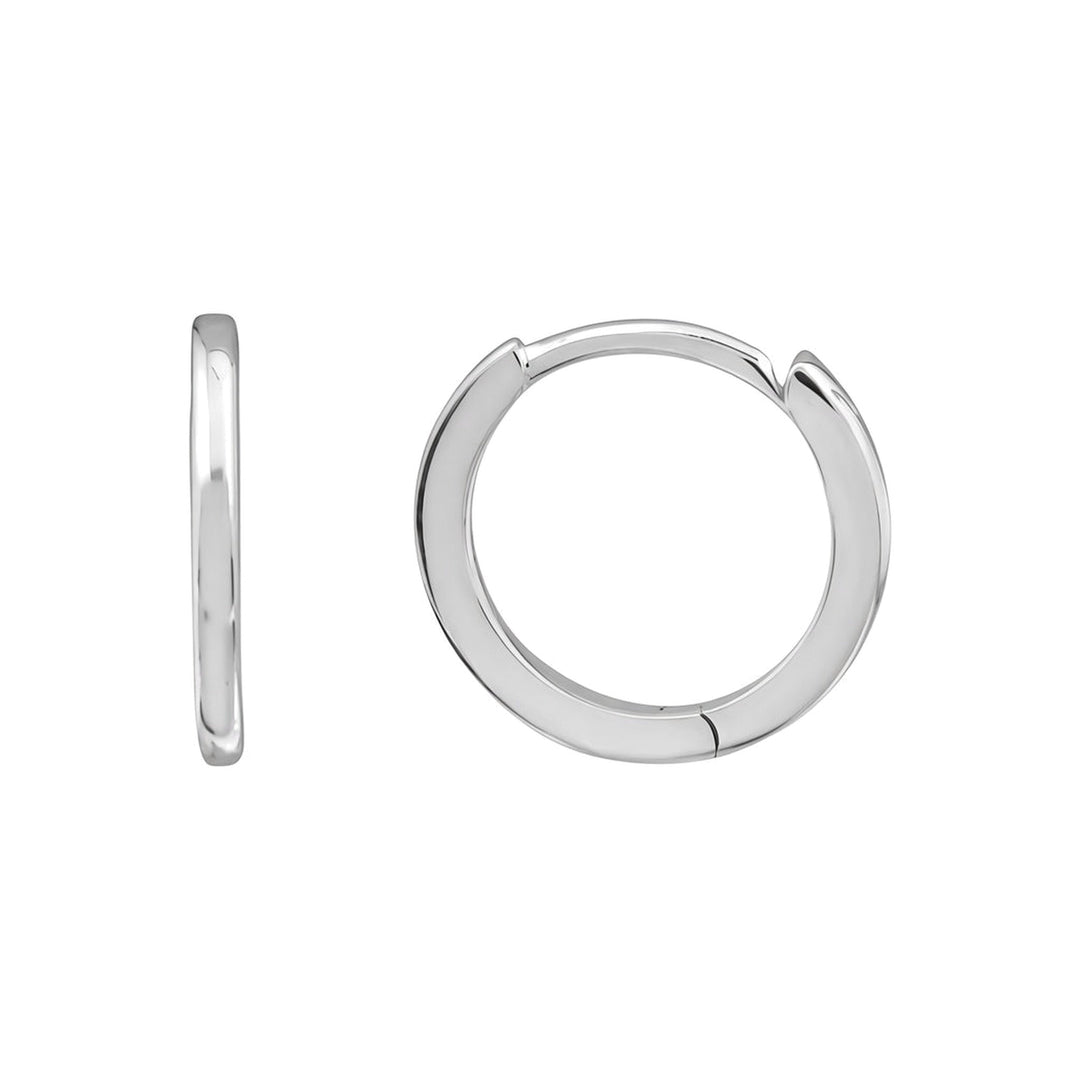 14K Mini Round Huggie