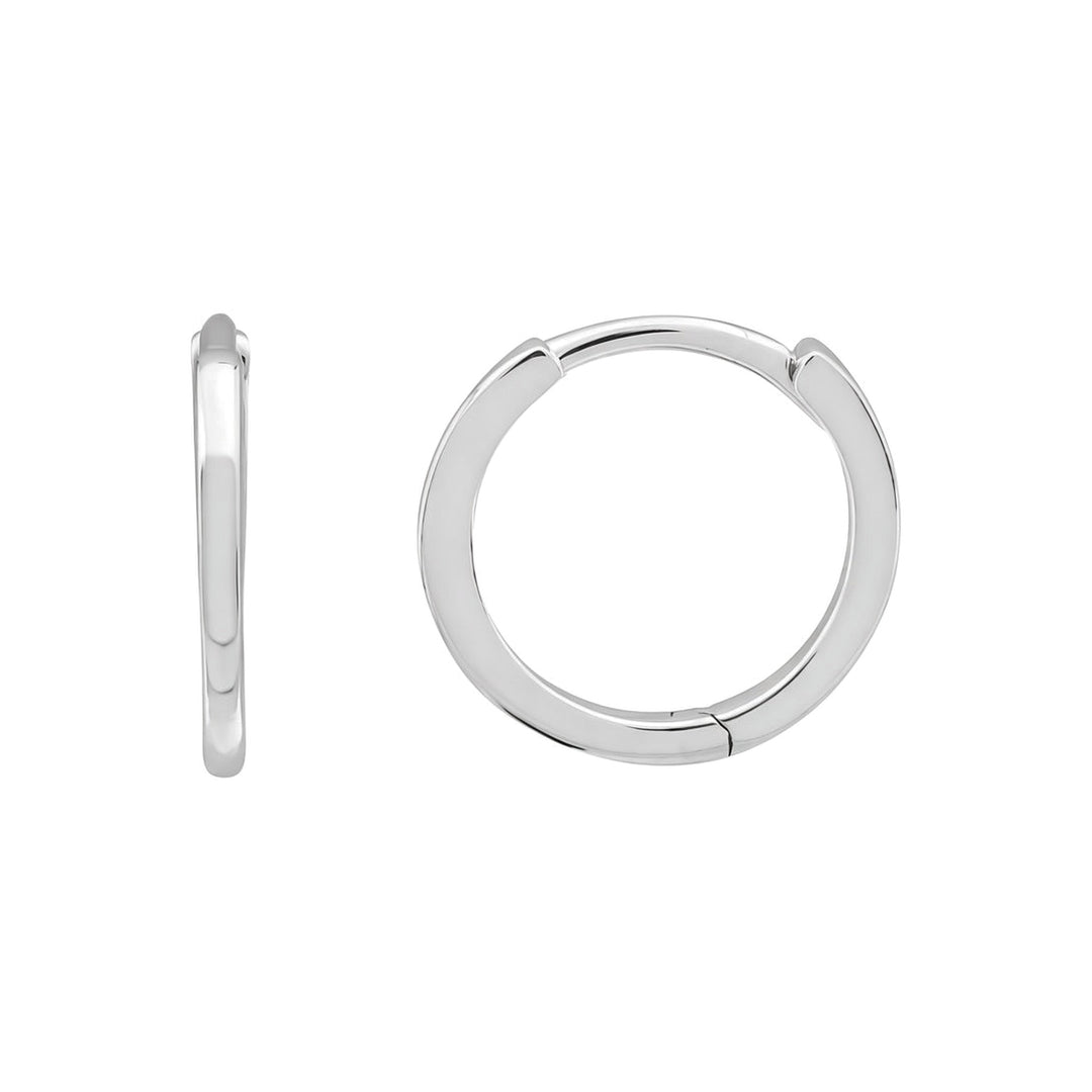 14K Mini Round Huggie