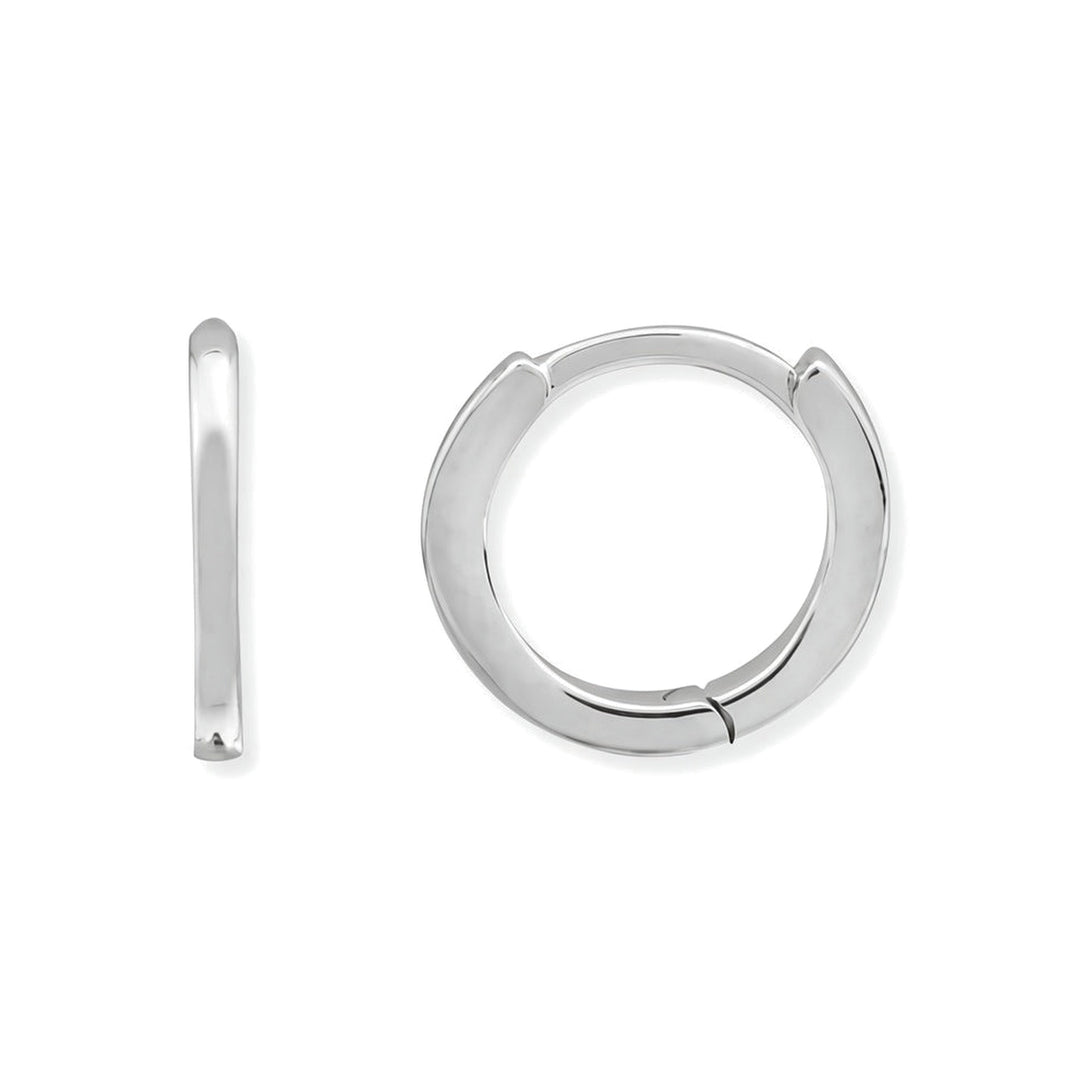 14K Mini Round Huggie