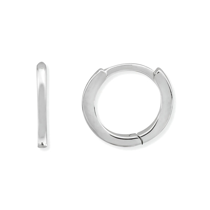 14K Mini Round Huggie