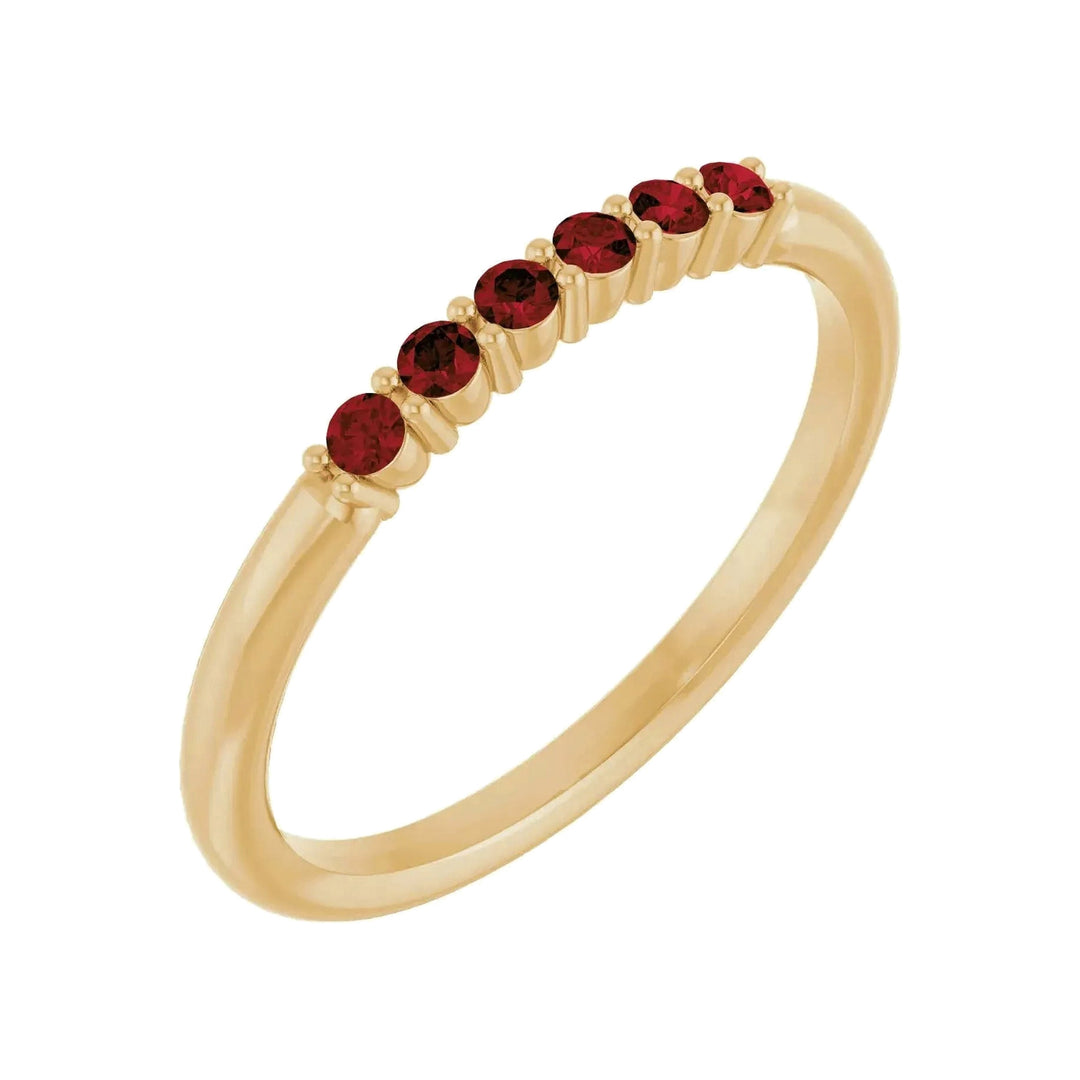 14K Natural Gemstone Stack Ring-Embark Fine Jewelry
