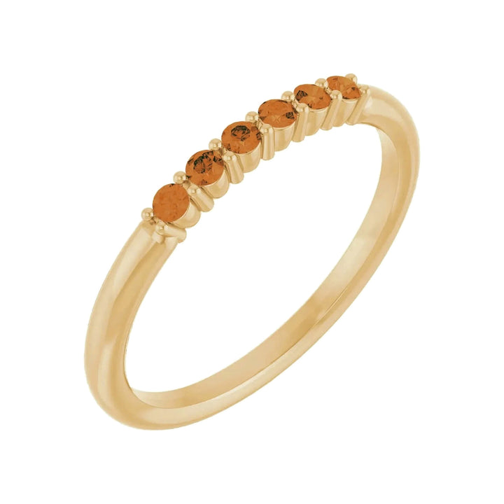 14K Natural Gemstone Stack Ring-Embark Fine Jewelry