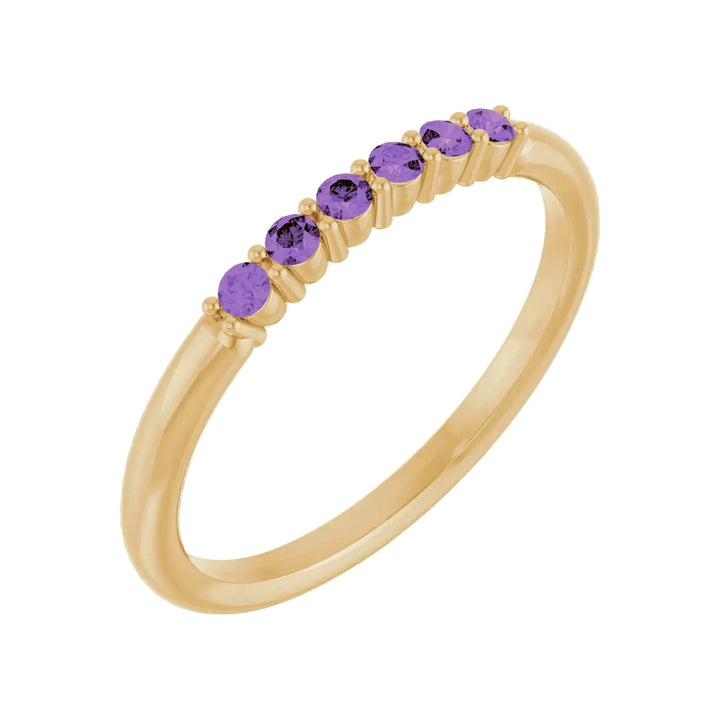 14K Natural Gemstone Stack Ring-Embark Fine Jewelry