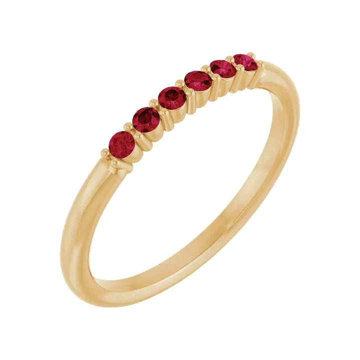 14K Natural Gemstone Stack Ring-Embark Fine Jewelry