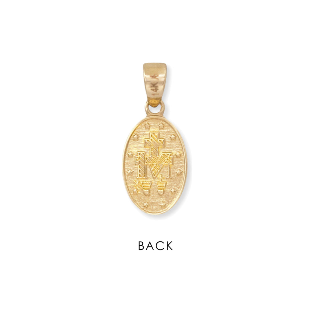 14K Oval Miraculous Medal-Embark Fine Jewelry