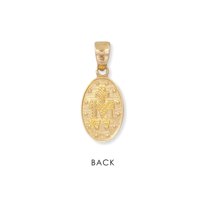 14K Oval Miraculous Medal-Embark Fine Jewelry