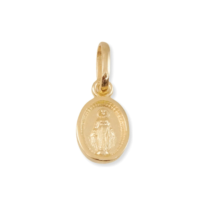 14K Oval Miraculous Medal-Embark Fine Jewelry