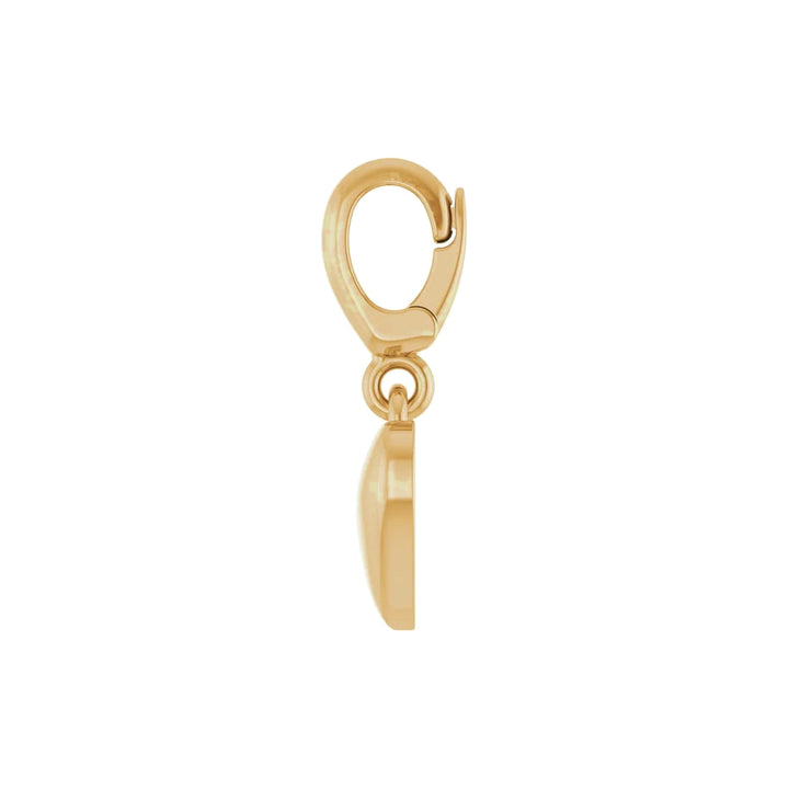 14KY Puffed Heart Charm Alternate View-Embark Fine Jewelry