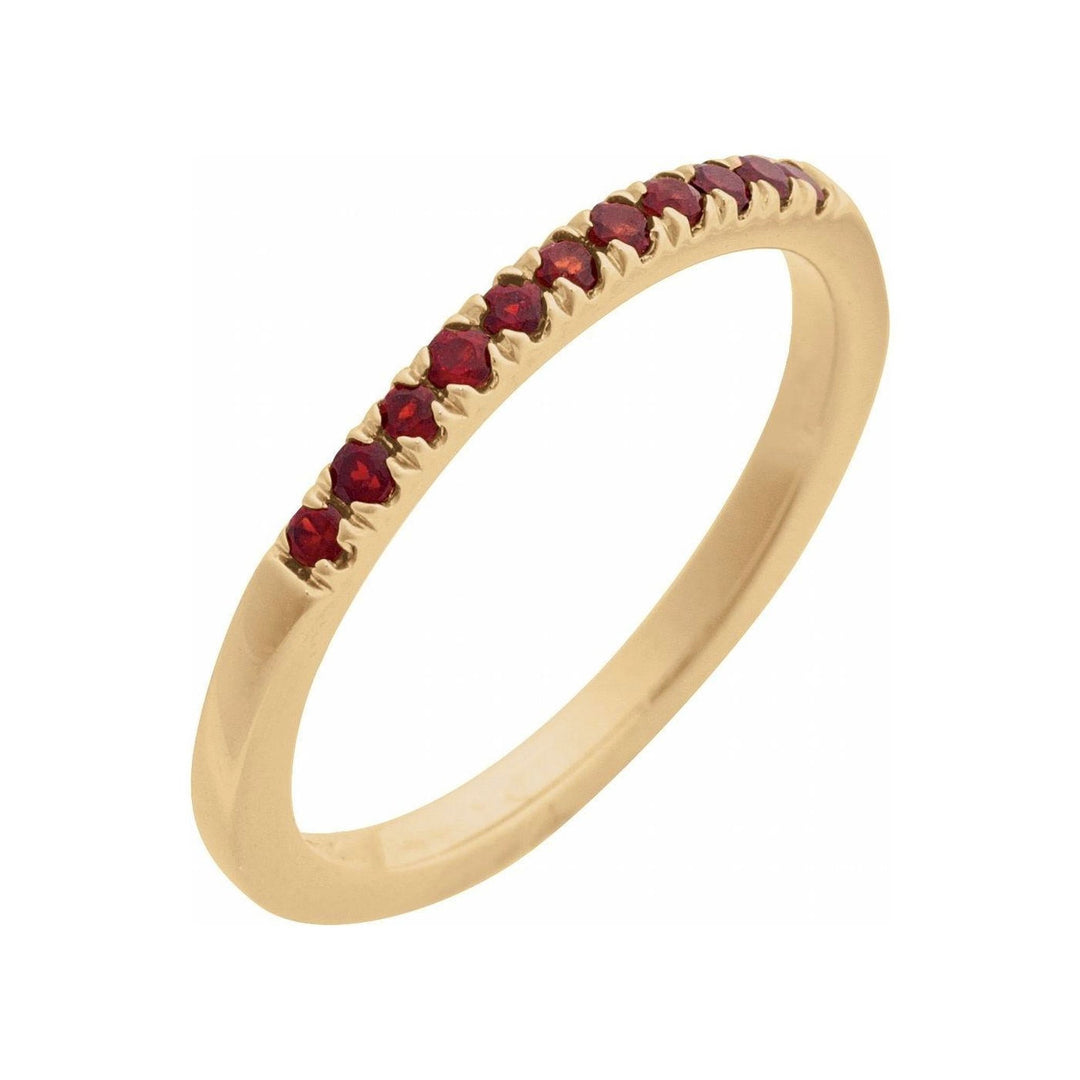 14K Stackable Birthstone Ring-Embark Fine Jewelry